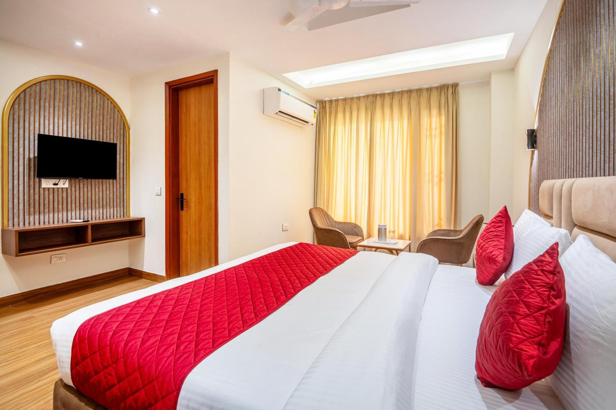 Hotel Avaas - Faiz Road Karol Bagh デリー エクステリア 写真